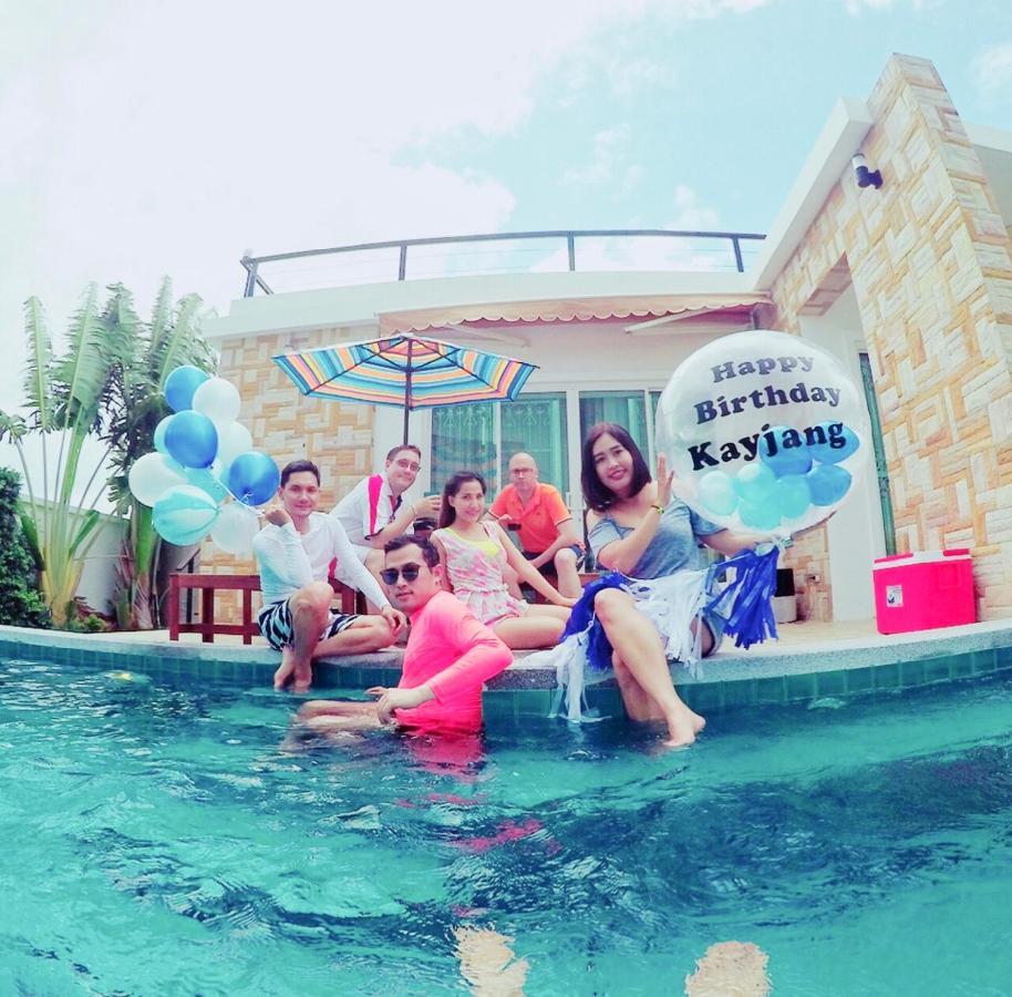 Rocky Party Pool Villa Huahin 3 Bedrooom With Bbq & Karaoke Buitenkant foto
